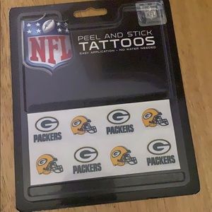 Green Bay Packers Temporary Tattoos